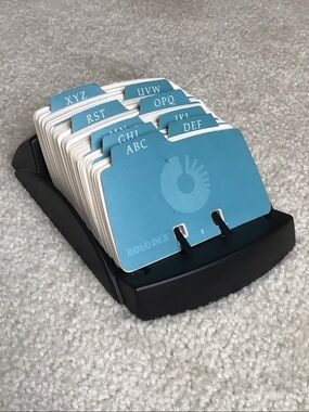 Vintage Rolodex Address/Phone Number Organizer